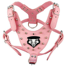 Load image into Gallery viewer, PU Leather Dog Harness
