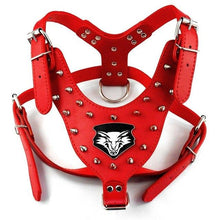 Load image into Gallery viewer, PU Leather Dog Harness
