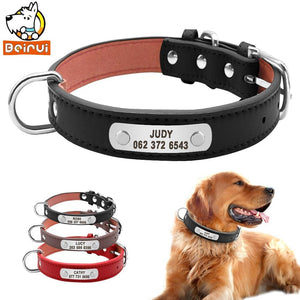 PU Leather Dog Collar Customized