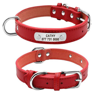 PU Leather Dog Collar Customized