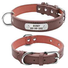 Load image into Gallery viewer, PU Leather Dog Collar Customized
