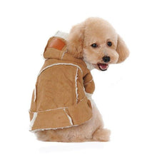 Load image into Gallery viewer, Fashion Suede Fabric Puppy Jacket
