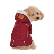 Load image into Gallery viewer, Fashion Suede Fabric Puppy Jacket
