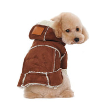 Load image into Gallery viewer, Fashion Suede Fabric Puppy Jacket
