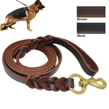 Load image into Gallery viewer, Leather Dog Leash
