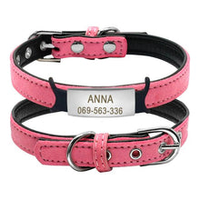 Load image into Gallery viewer, Personalized Padded ID Collars
