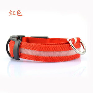 Nylon LED Pet  Collar