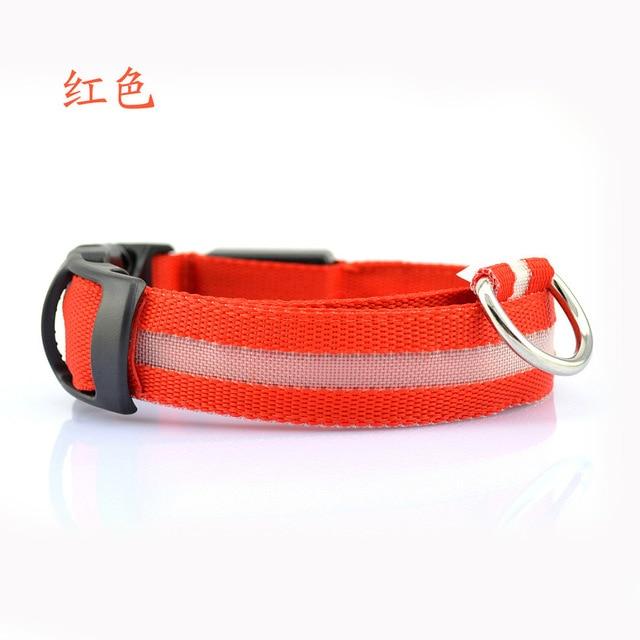 Nylon LED Pet  Collar