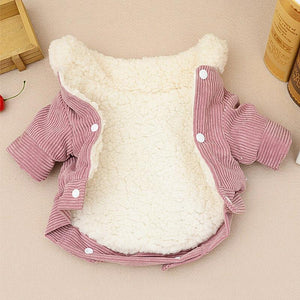 Pink Dog Clothes Winter