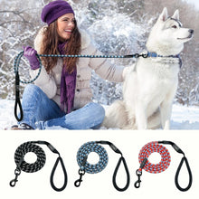 Load image into Gallery viewer, Nylon Reflective Dog Leash
