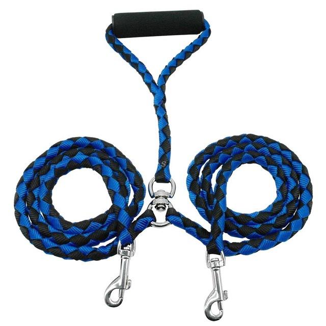 Double Leash for Two Dogs