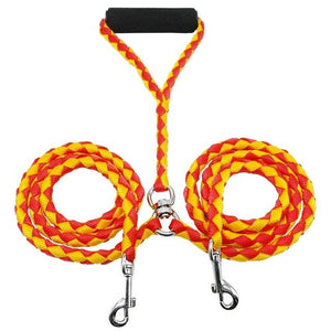 Double Leash for Two Dogs