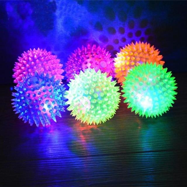 Lighting Dog Toy Rubber Balls